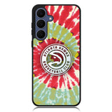 Atlanta Hawks Tie Dye Style Logo Samsung Galaxy S25 FE Case OV10641
