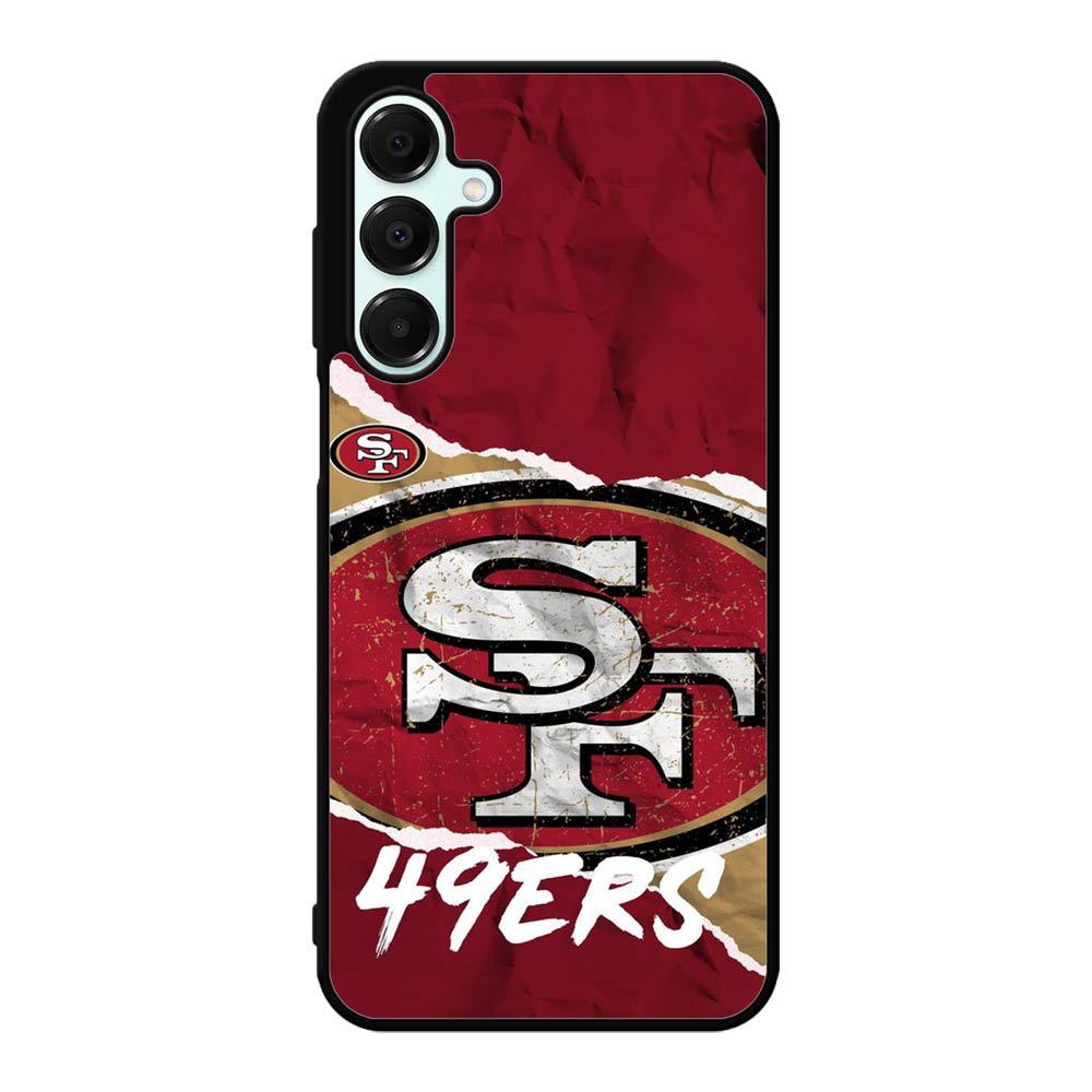 San Francisco 49ers Torn Paper Style Logo Samsung Galaxy A16 Case OV10317