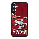 San Francisco 49ers Torn Paper Style Logo Samsung Galaxy A16 Case OV10317