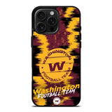 Washington Football Team Torn Paper Style Logo iPhone 16 Pro Case OV10246