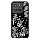 Las Vegas Raiders NFL Team Logo Motorola Moto Edge 2025 Case