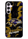 Baltimore Ravens NFL Team Logo Samsung Galaxy A35 5G Case