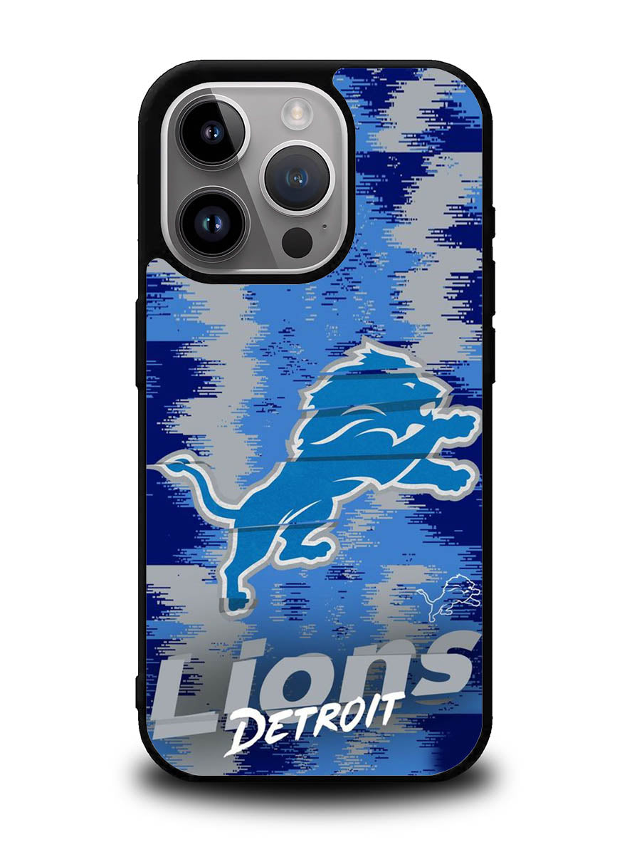 Detroit Lions NFL Team Logo iPhone 16 Pro Case OV10358