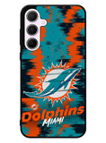 Miami Dolphins NFL Team Logo Samsung Galaxy A55 5G Case