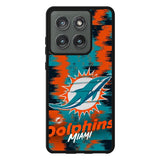 Miami Dolphins NFL Team Logo Motorola Moto Edge 2025 Case