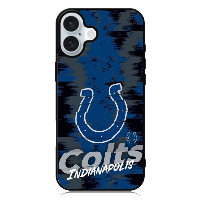 Indianapolis Colts NFL Team Logo iPhone 16 Case QC10385
