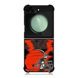 Cleveland Browns Nfl Team Logo Samsung Galaxy Z Flip 6 Case