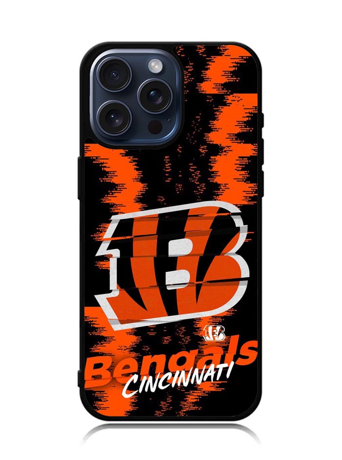Cincinnati Bengals NFL Team Logo iPhone 15 Pro Case OV10349