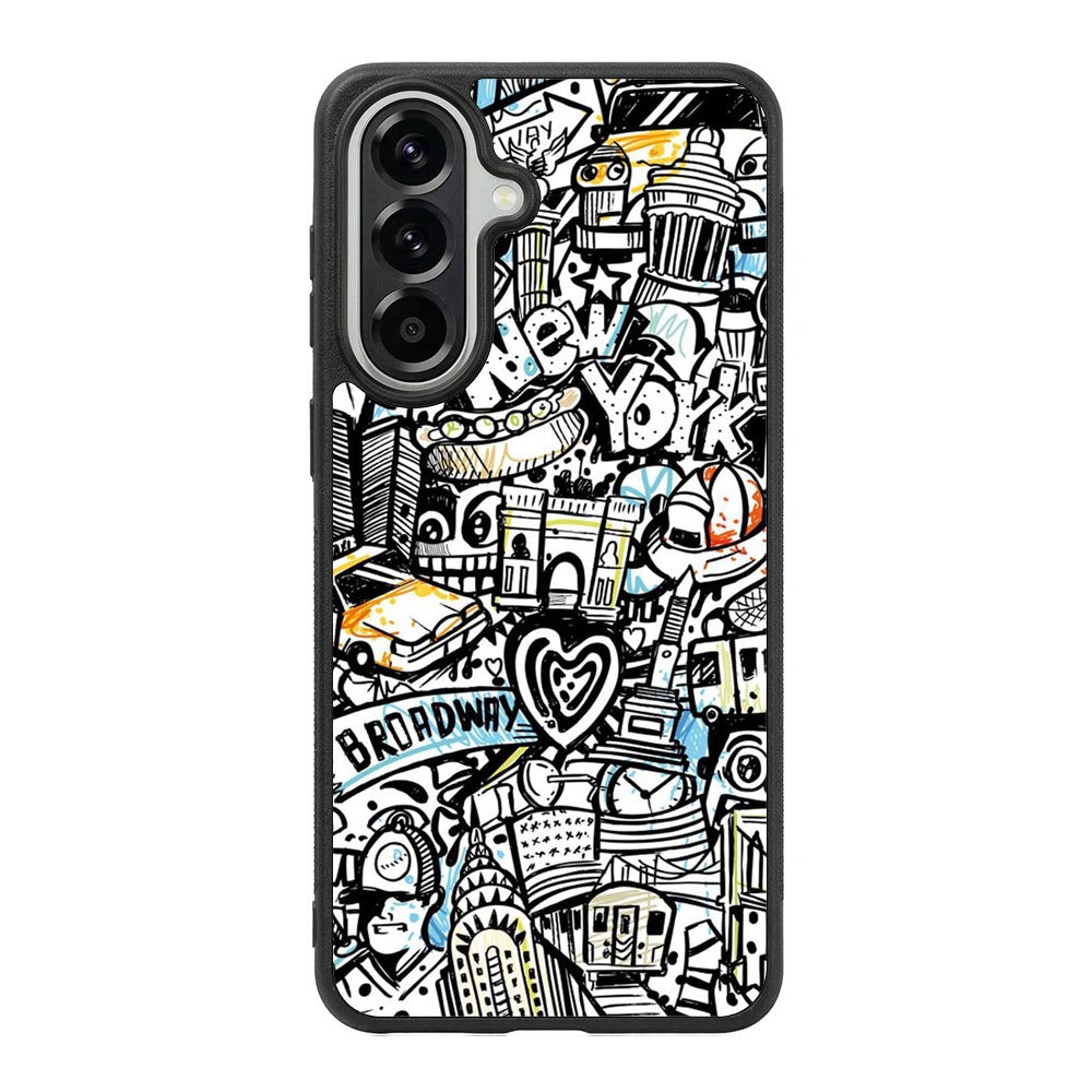 New York City Art Samsung Galaxy A37 Case OV1875