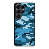 Camouflage Blue Samsung Galaxy S26 Ultra Case OV4382