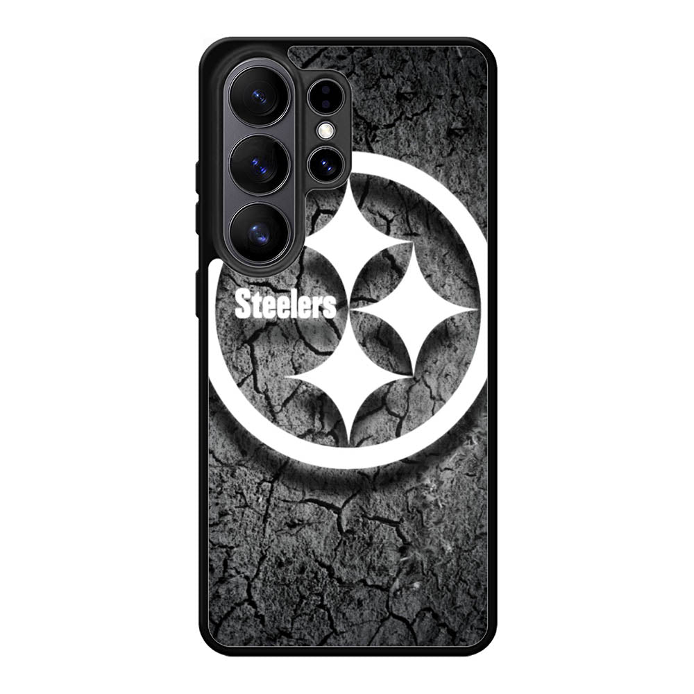 Steelers black and white Samsung Galaxy S26 Ultra Case OV6899