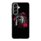 Star Wars Kylo Ren Helmet and Roses Samsung Galaxy A57 Case