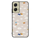 Winnie The Pooh Cloud Pattern Motorola Moto G Stylus 5G 2024 Case OV6854