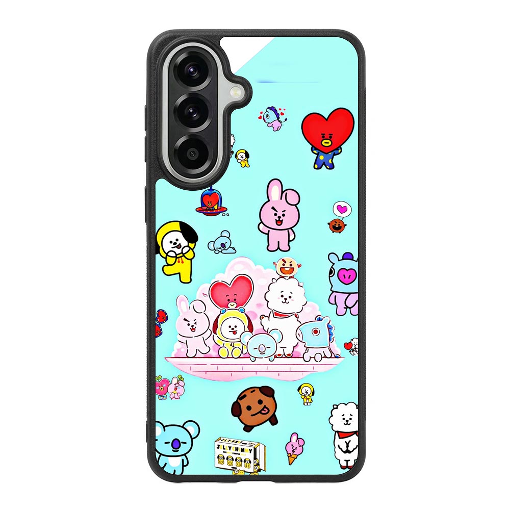 BTS BT21 Family Samsung Galaxy A37 Case OV4293
