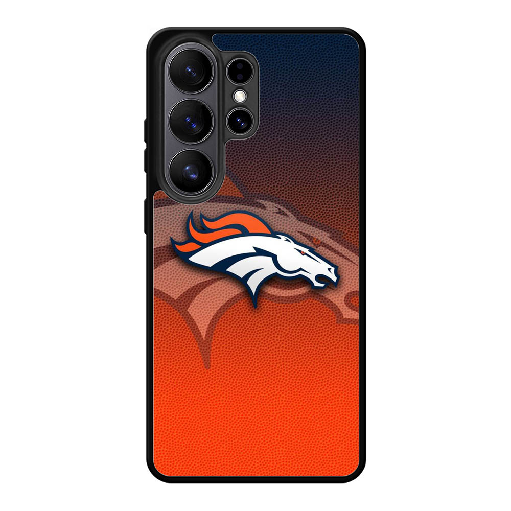 Denver Broncos Logo Ball Pattern Samsung Galaxy S26 Ultra Case OV4622