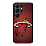 Miami Heat Red Samsung Galaxy S26 Ultra Case OV7006