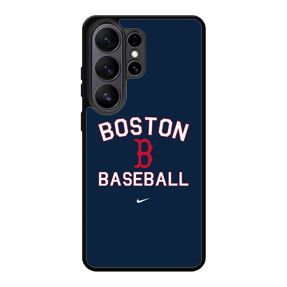 Boston Baseball Logo Samsung Galaxy S26 Ultra Case QC9833