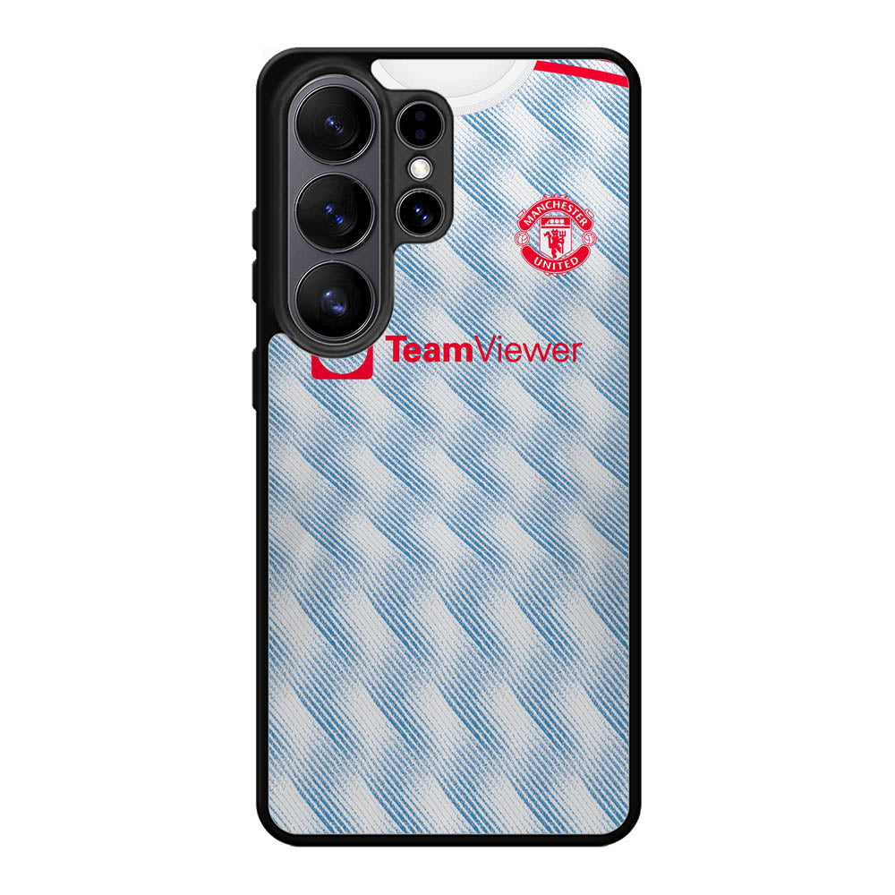 Manchester United 2021-2022 Away Jersey Samsung Galaxy S26 Ultra Case QC8787