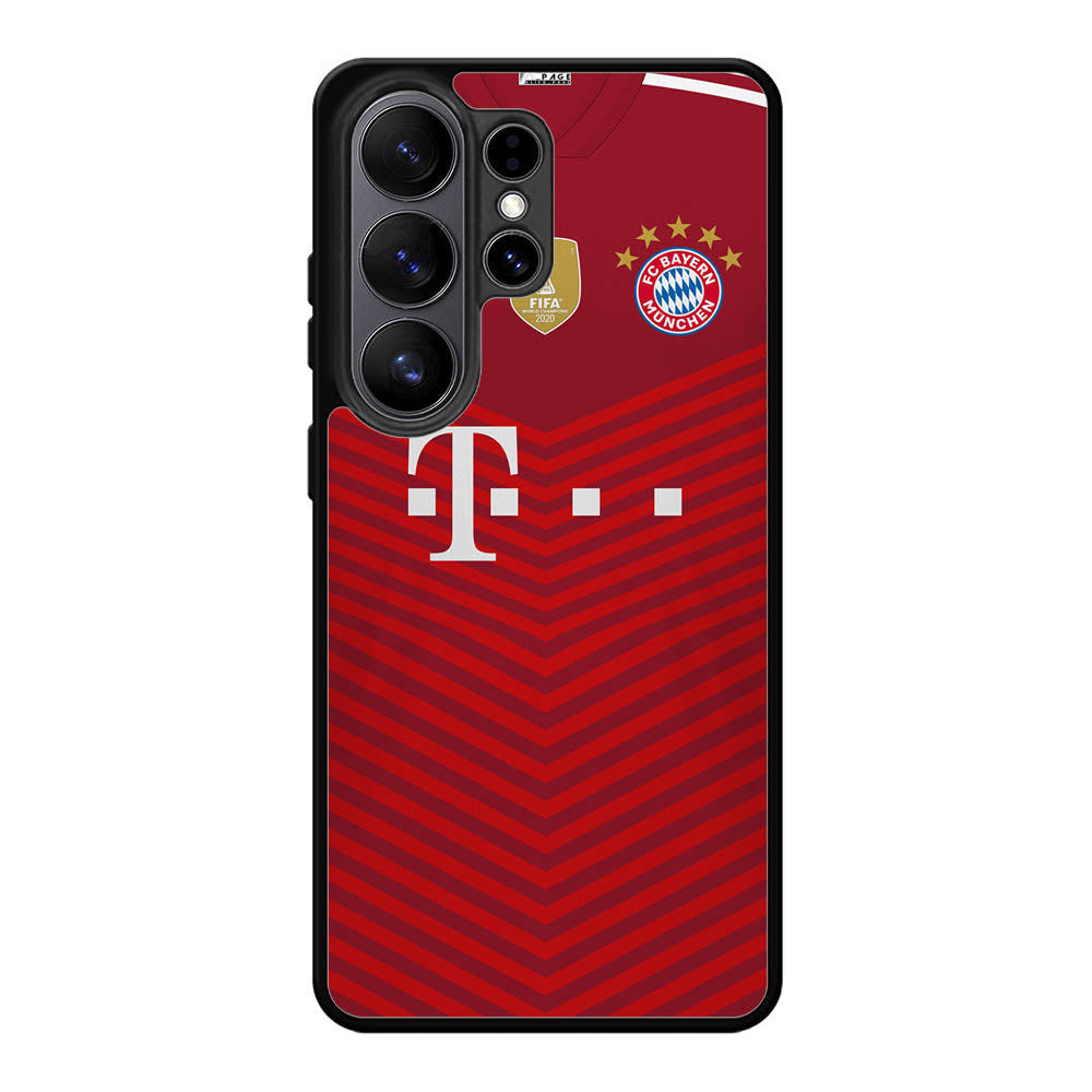 FC Bayern Munchen 2021-2022 Home Jersey Samsung Galaxy S26 Ultra Case QC8797