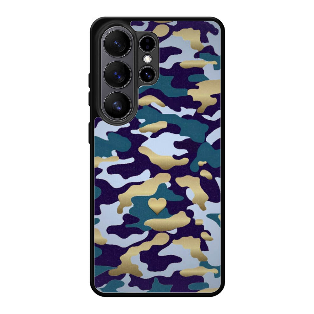 New Camo Heart Samsung Galaxy S26 Ultra Case OV8818