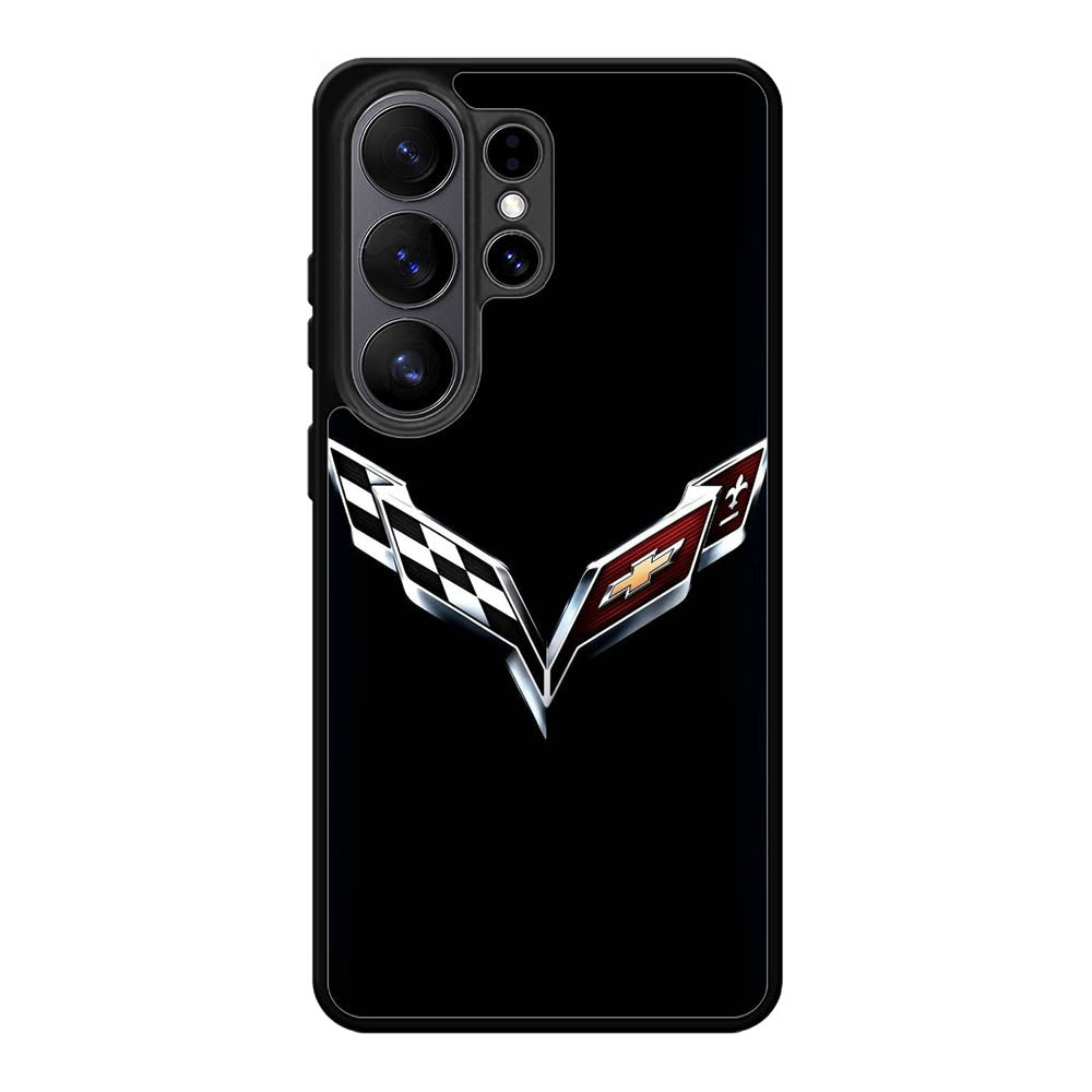 Corvette Logo Samsung Galaxy S26 Ultra Case OV8845