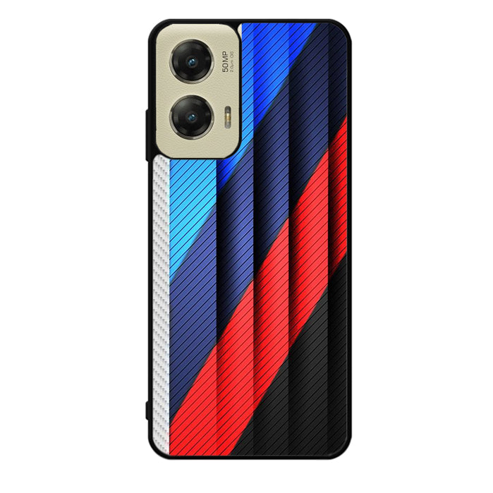 BMW Stripes On Metal Motorola Moto G Stylus 5G 2024 Case OV11182