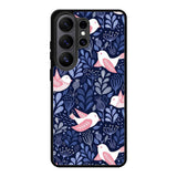 Bird Flower Pattern Samsung Galaxy S26 Ultra Case OV10906