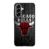 Chicago Bulls Wood Background Samsung Galaxy A57 Case OV10688