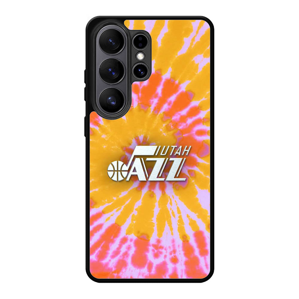 Uta Jazz Tie Dye Style Logo Samsung Galaxy S26 Ultra Case QC10464