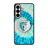 Memphis Grizzlies Tie Dye Style Logo Samsung Galaxy S26 Plus Case QC10491