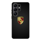 Porsche Logo Carbon Samsung Galaxy S26 Ultra Case