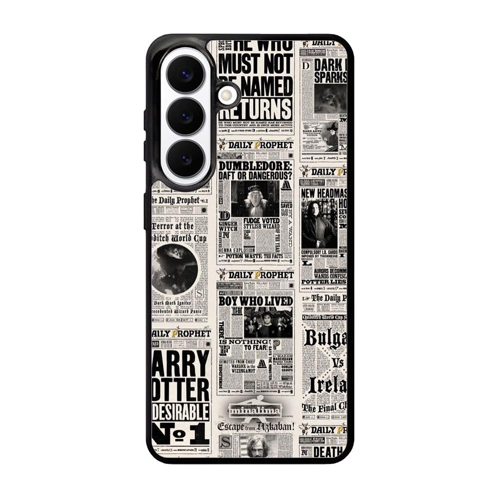 Harry Potter Daily Prophet Samsung Galaxy S26 Case QC5157