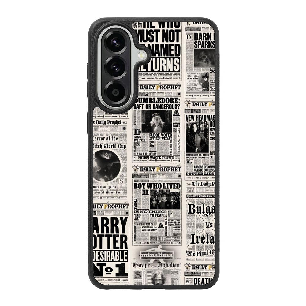 Harry Potter Daily Prophet Samsung Galaxy A57 Case QC5157