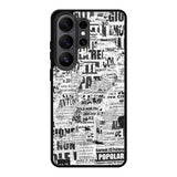 Newspaper Art YDH0161 Samsung Galaxy S26 Ultra Case