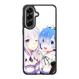 Emilia Rem Re Zero Anime Samsung Galaxy A57 Case OV8357