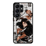 Levi Ackerman Attack On TItan Samsung Galaxy S26 Ultra Case QC8162