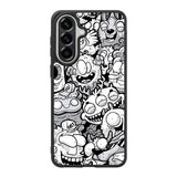 Doodle Art Cartoon Samsung Galaxy A57 Case