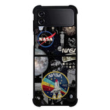 Nasa Retro Samsung Galaxy Z Fold 7 6 5 4 3 , Z Flip 7 6 5 4 3 Case OV3546
