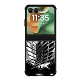 Attack On Titan Motorola Moto RAZR 2025 Case OV3935
