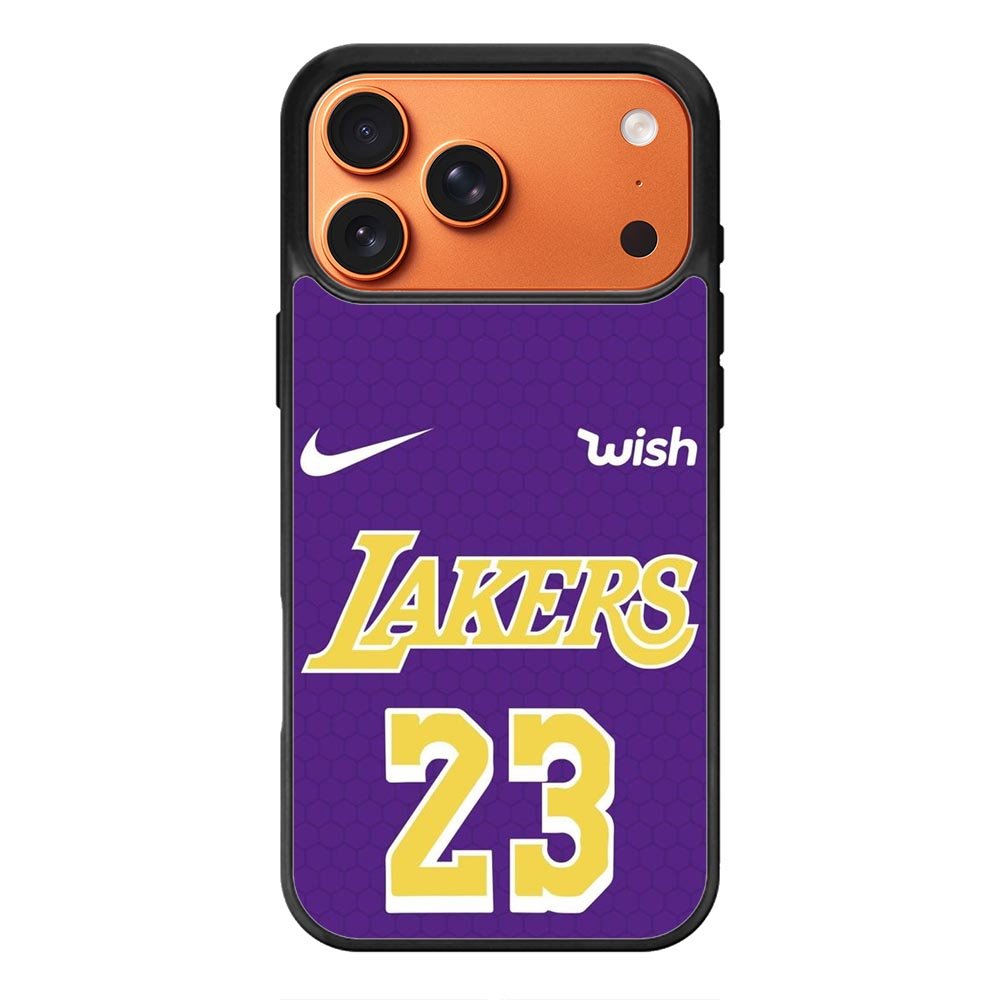 Lakers 23 iPhone 17 Pro Case QC0035