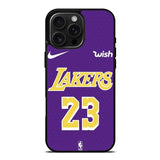 Lakers 23 iPhone 16 Pro Max Case OV0035