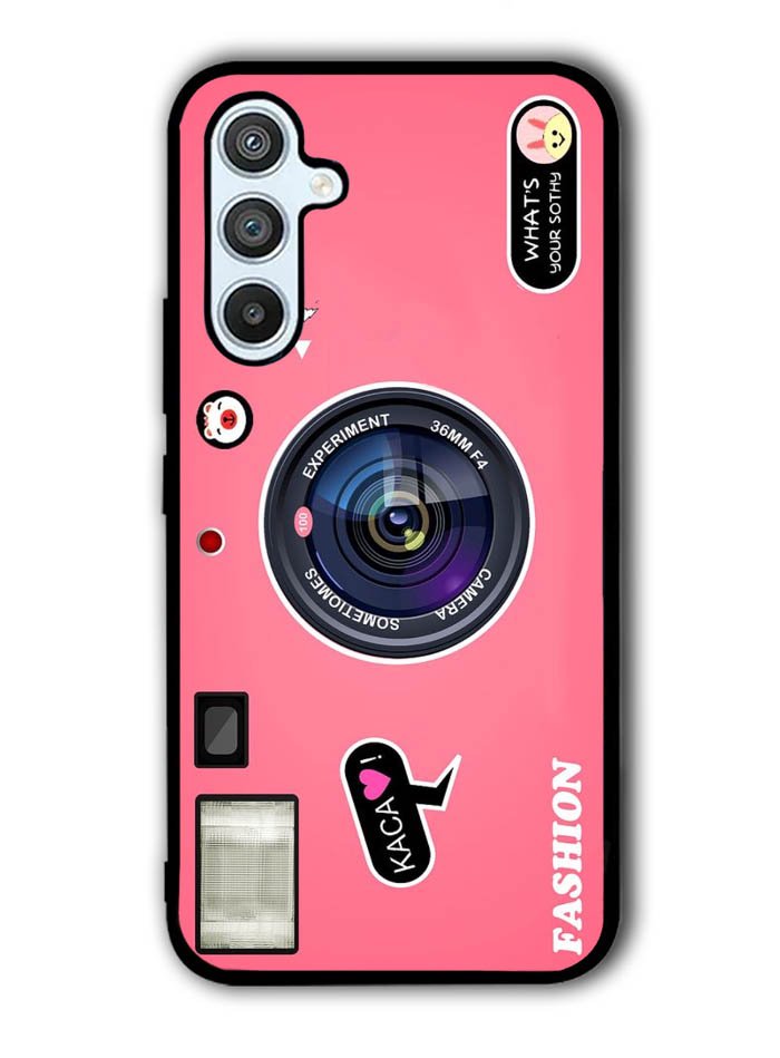 Camera Pink Samsung Galaxy A54 5G Case OV5967