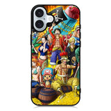One Piece All Team iPhone 16 Plus Case QC5822