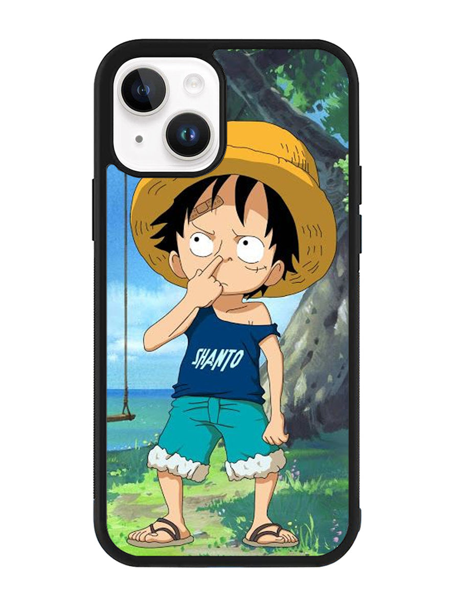 Luffy Child iPhone 14 Plus Case QC5857