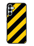 Black Yellow Samsung Galaxy A35 5G Case OV5974
