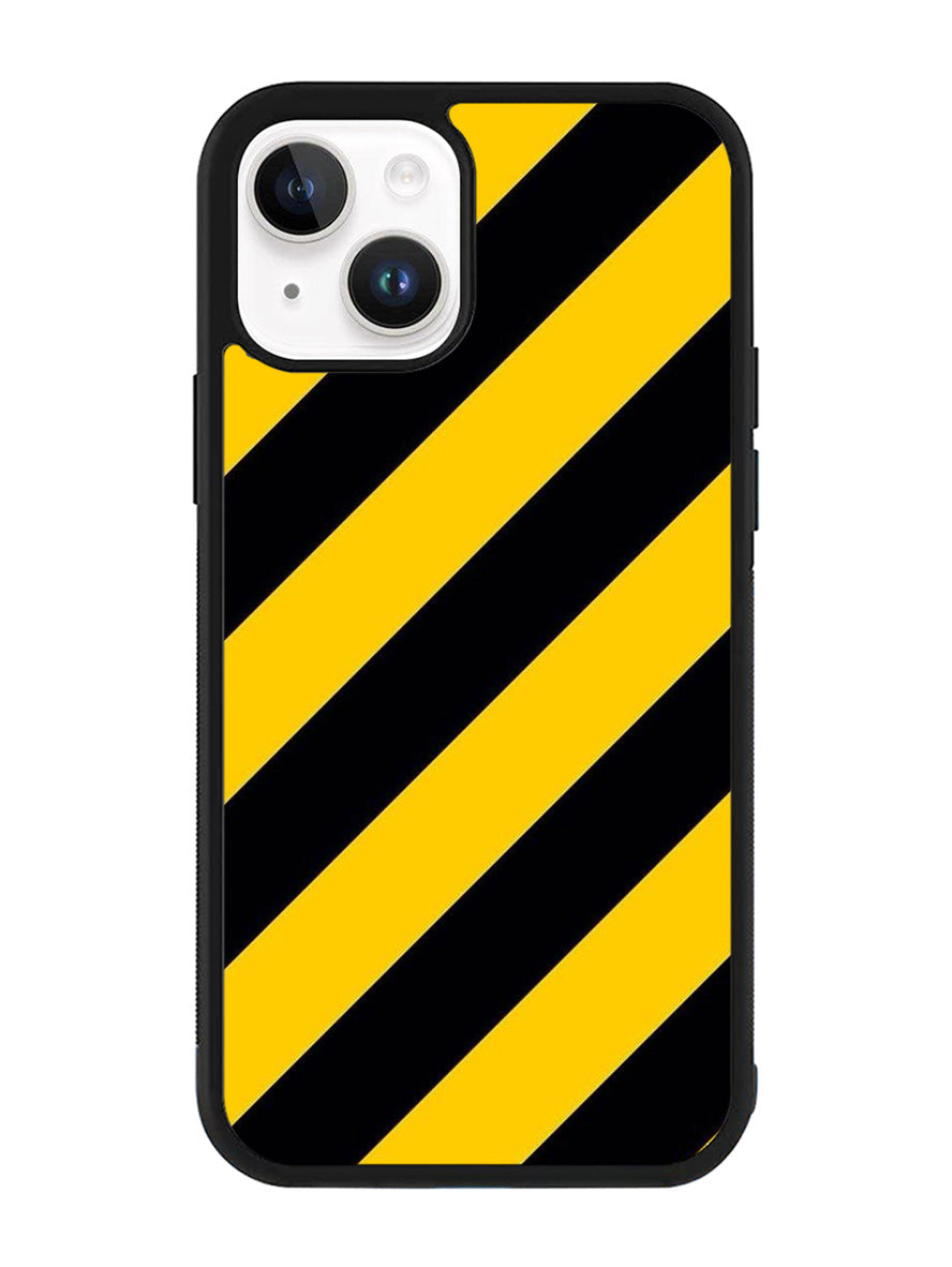 Black Yellow iPhone 14 Case QC5974