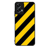 Black Yellow Motorola Moto G Play 2024 Case OV5974