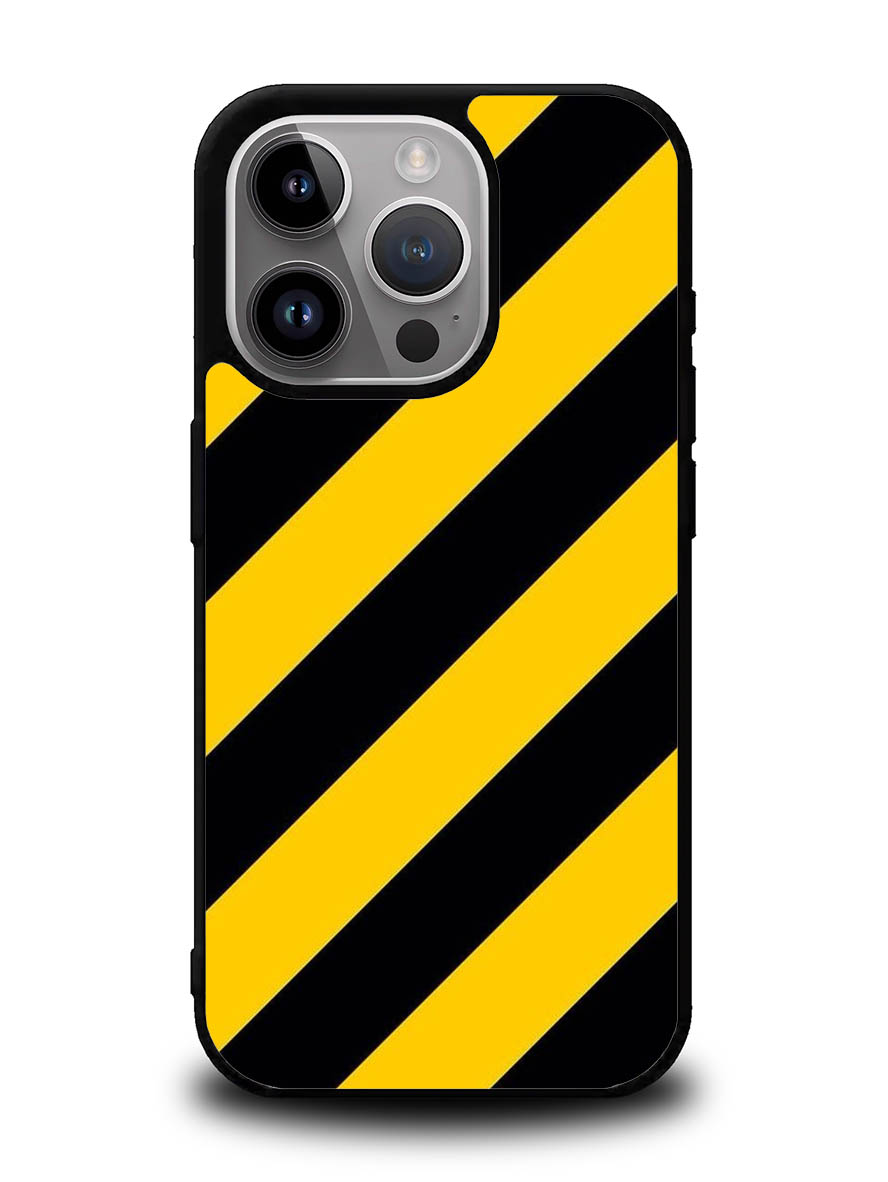 Black Yellow iPhone 16 Pro Case OV5974