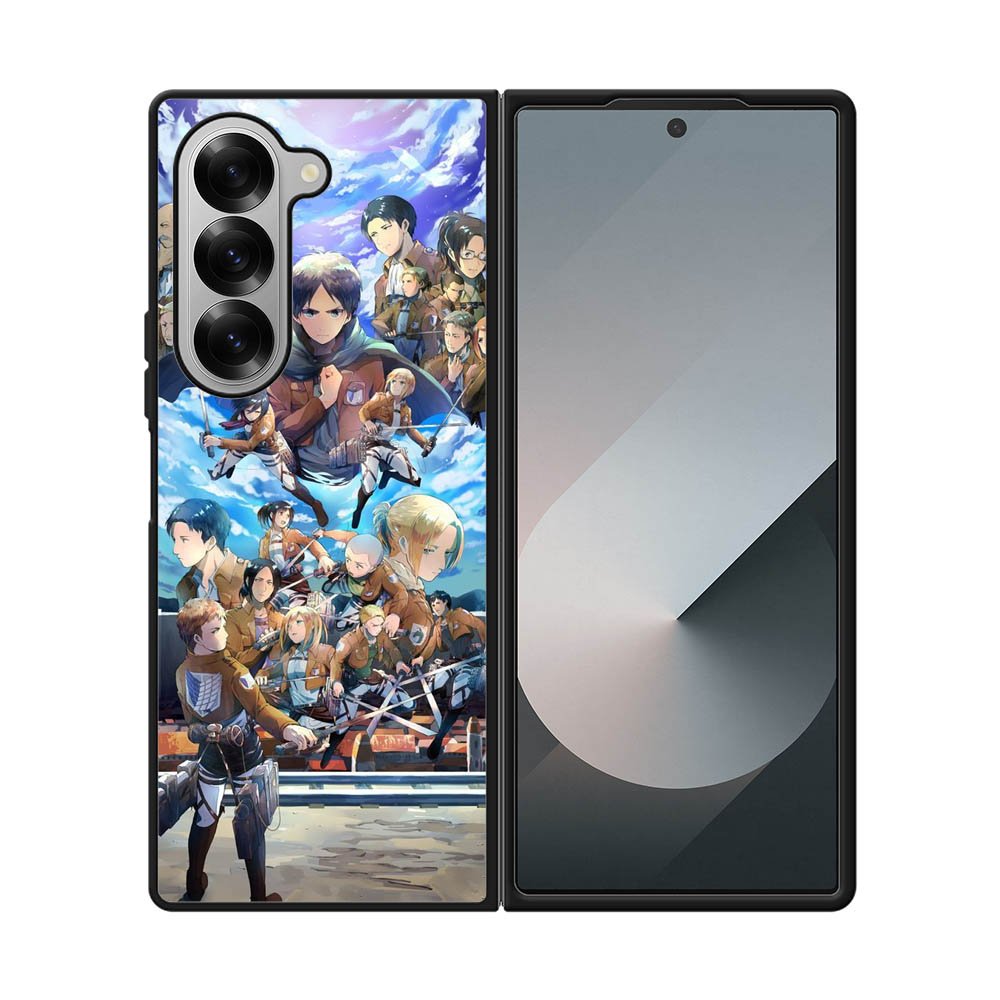 attack on titan Samsung Galaxy Z Fold 7 5G Case QC3933