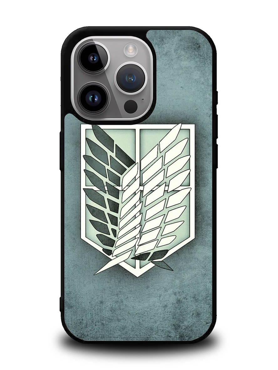 attack on titan Logo iPhone 14 Pro Case QC3930